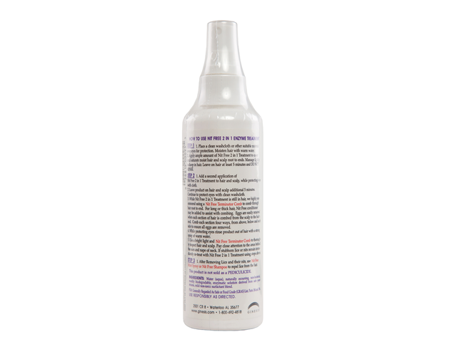 2 in 1 Nit Free  Enzyme Treatment